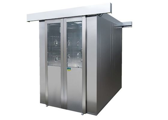 Double Sliding Door Electronic Interlock Cleanroom Shower